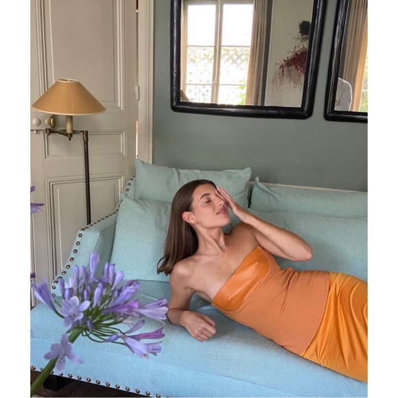 Umlaut Paris Amaya Bustier in Orange - Picture 2 of 8